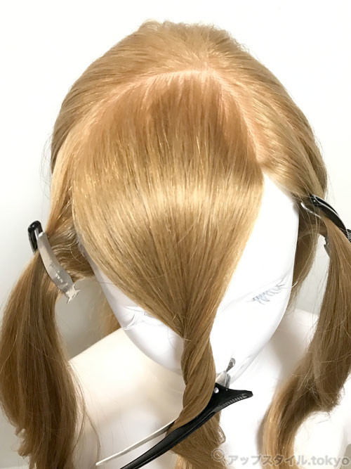 シンデレラ シンデレラ風ヘアセット 髪型 の作り方