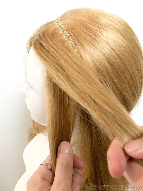 アラジン ジャスミン風ヘアアレンジ 髪型 の作り方
