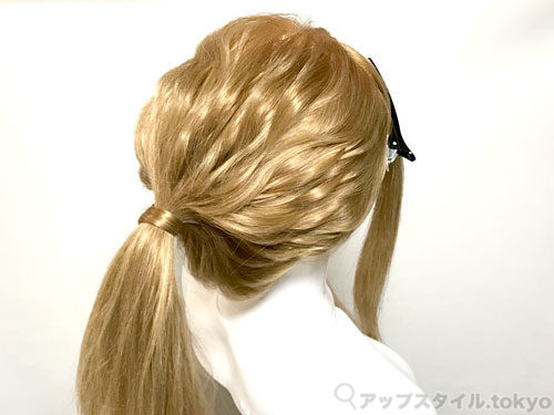 ピーターパン ウェンディ風ヘアアレンジ 髪型 の作り方