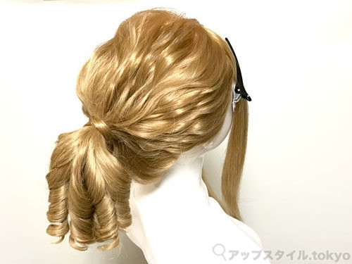 ピーターパン ウェンディ風ヘアアレンジ 髪型 の作り方