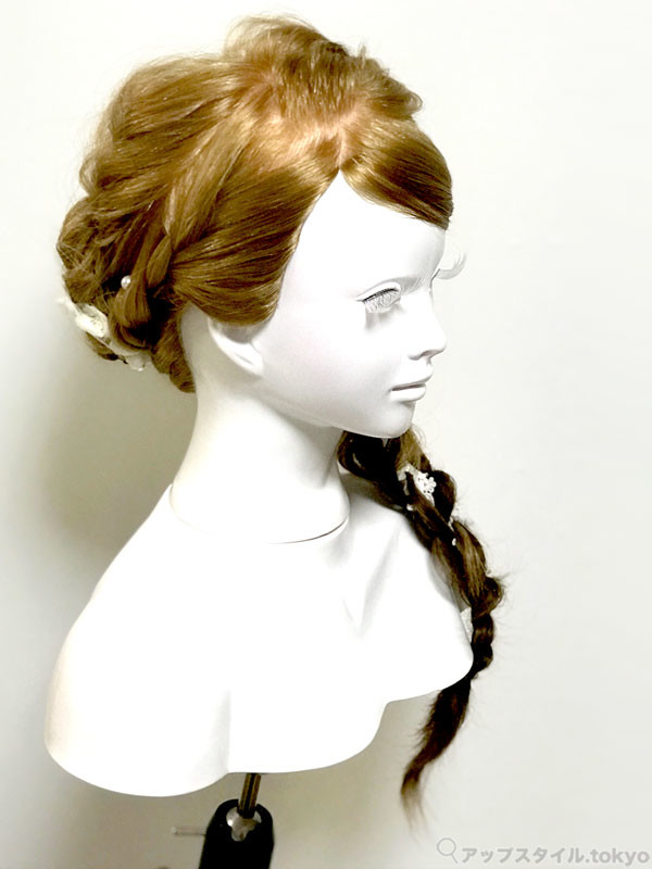 安室奈美恵 17年紅白での髪型 ヘアアレンジ を作ってみました