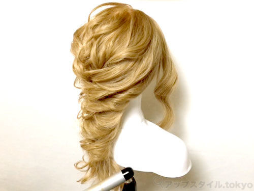 編み込みができなくても作れる 編みおろし風アレンジのやり方
